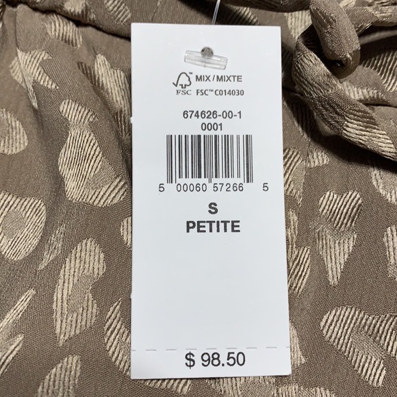 NWT banana republic wide leg satin pants - Picture 2 of 4